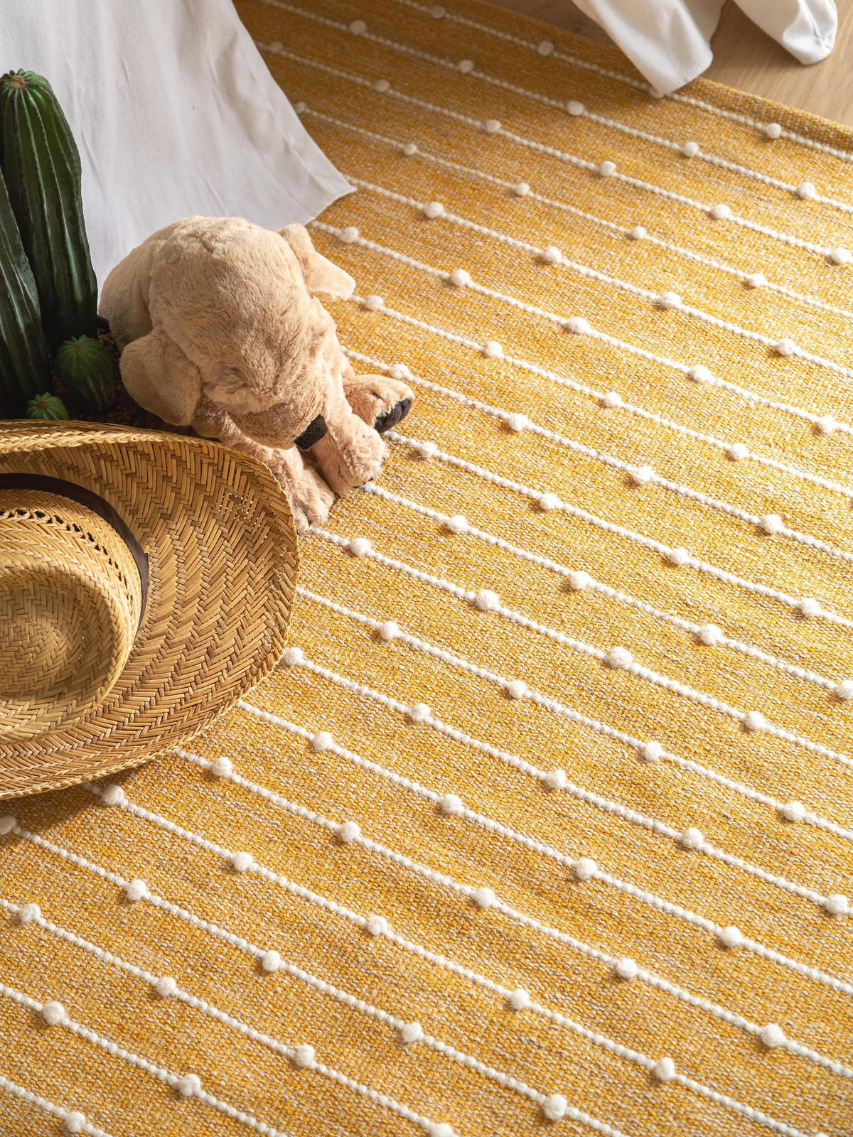 KINDERTEPPICH Lupo Gelb 80x120 cm - Gelb, Textil (80/120cm) - Lytte