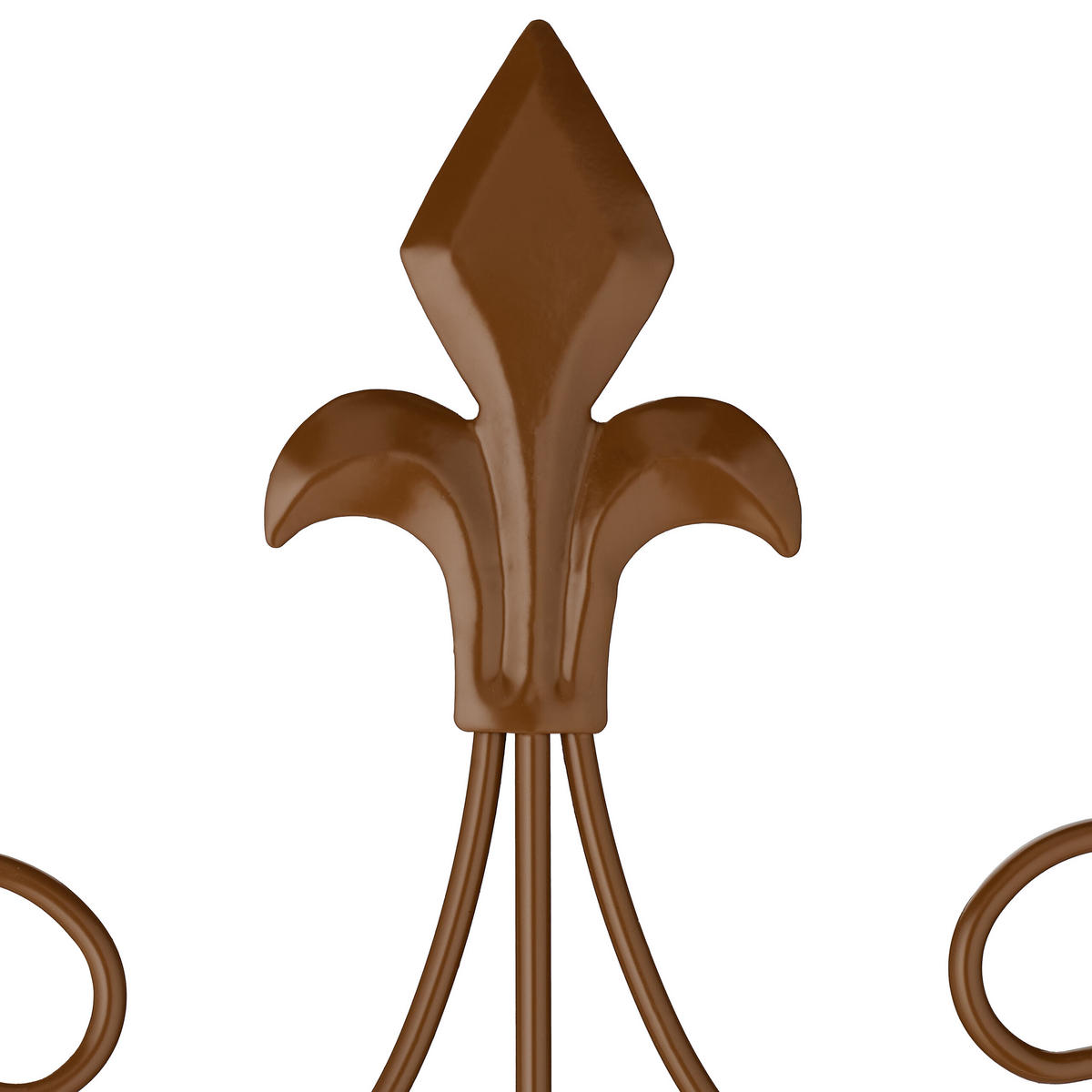 RANKGITTER - Braun, Metall (35/116/0.5cm) - Relaxdays