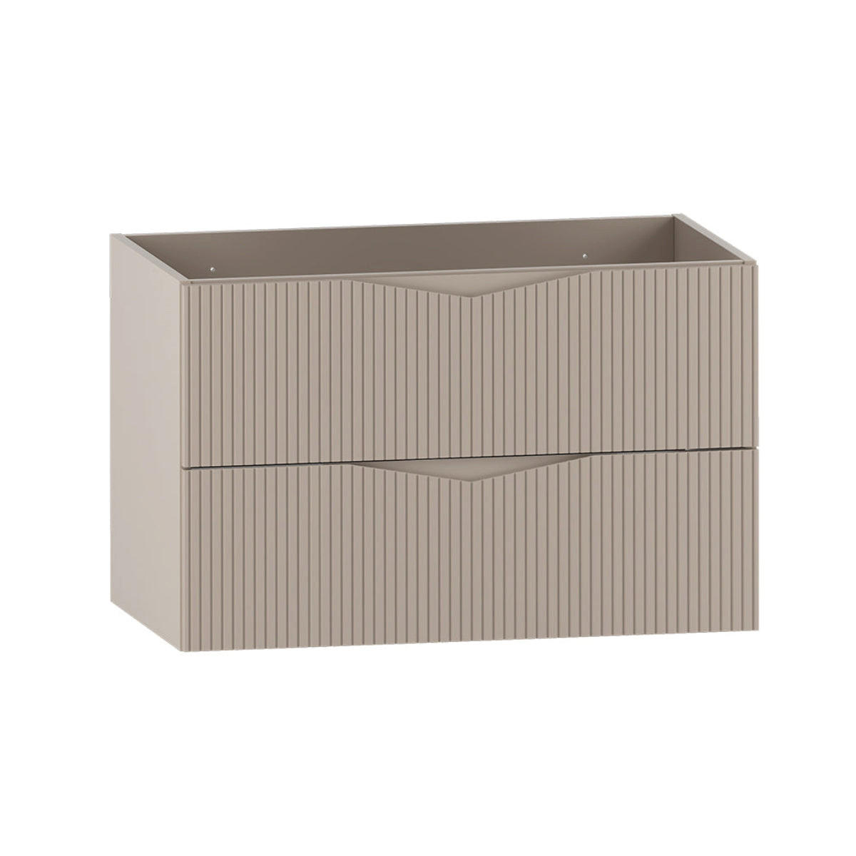WASCHTISCHUNTERSCHRANK 80cm Tao Kaschmir - Beige, Holzwerkstoff (80/50/46.5cm) - Petits-meubles