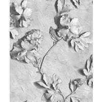 VLIESTAPETE Steinrose - Grau, Papier/Kunststoff (52/1000cm) - Graham & Brown