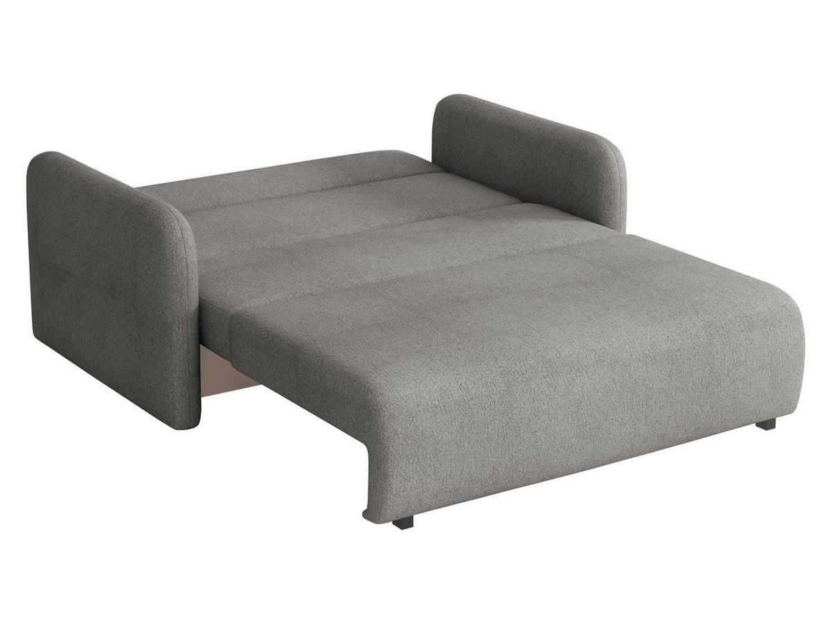 SCHLAFSOFA Viva Sun III - Hellbraun/Schwarz, Holz/Textil (150/85/103cm) - MIRJAN24