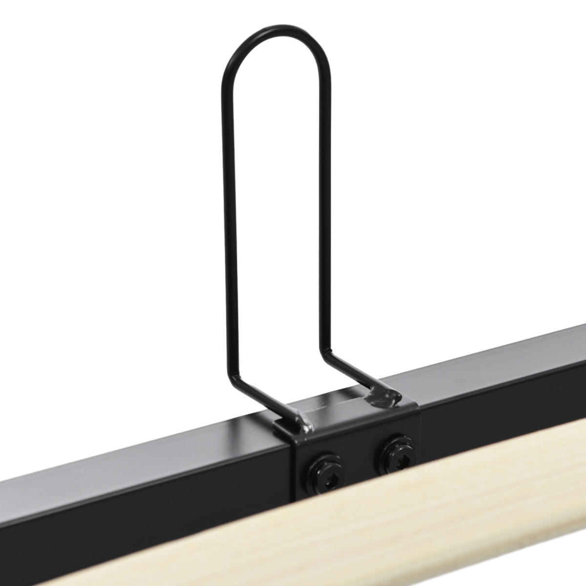 STAURAUMBETT 140/200 cm DE-00176, in Beige, Bettkasten - Beige, Metall (180/200cm) - ComfortXL