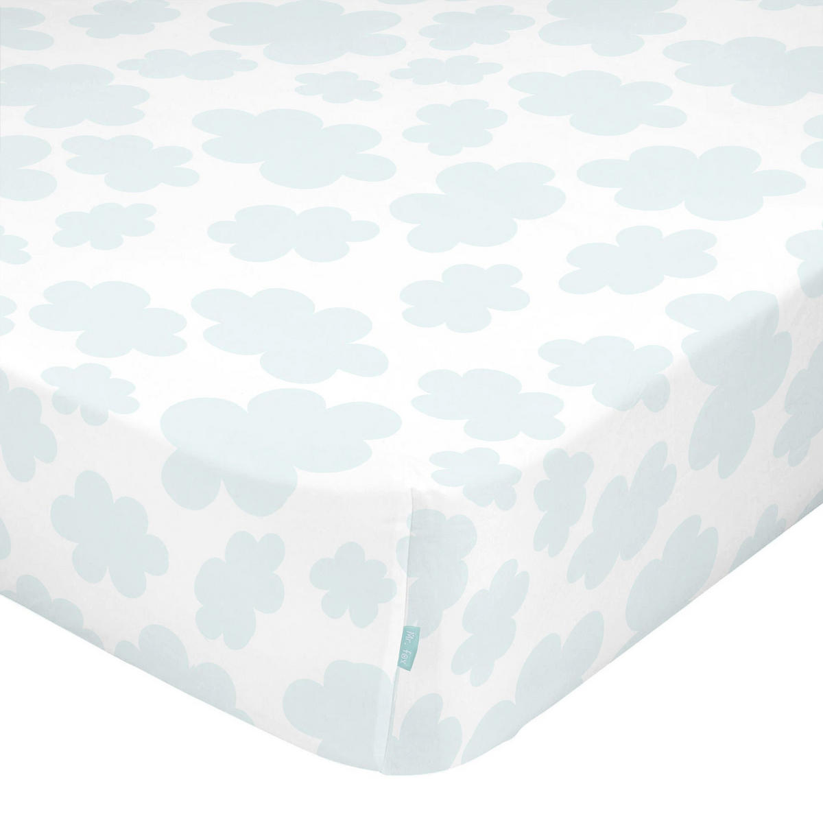 SPANNBETTTUCH little birds 90x200x32 cm mehrfarbig - Multicolor, Textil (90/200cm) - Happy Friday