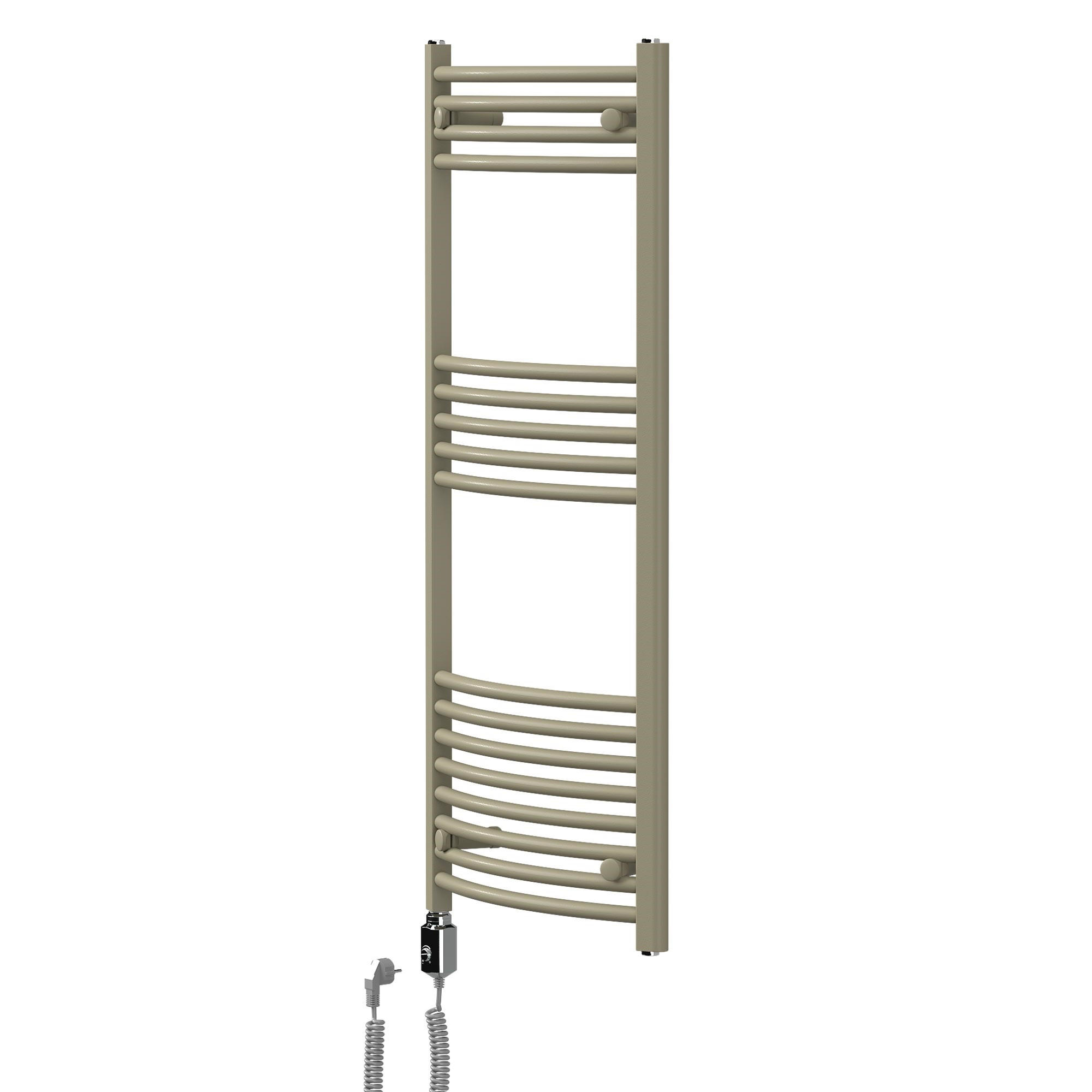 LuxeBath Handtuchheizkörper Beige 50x120x3 cm