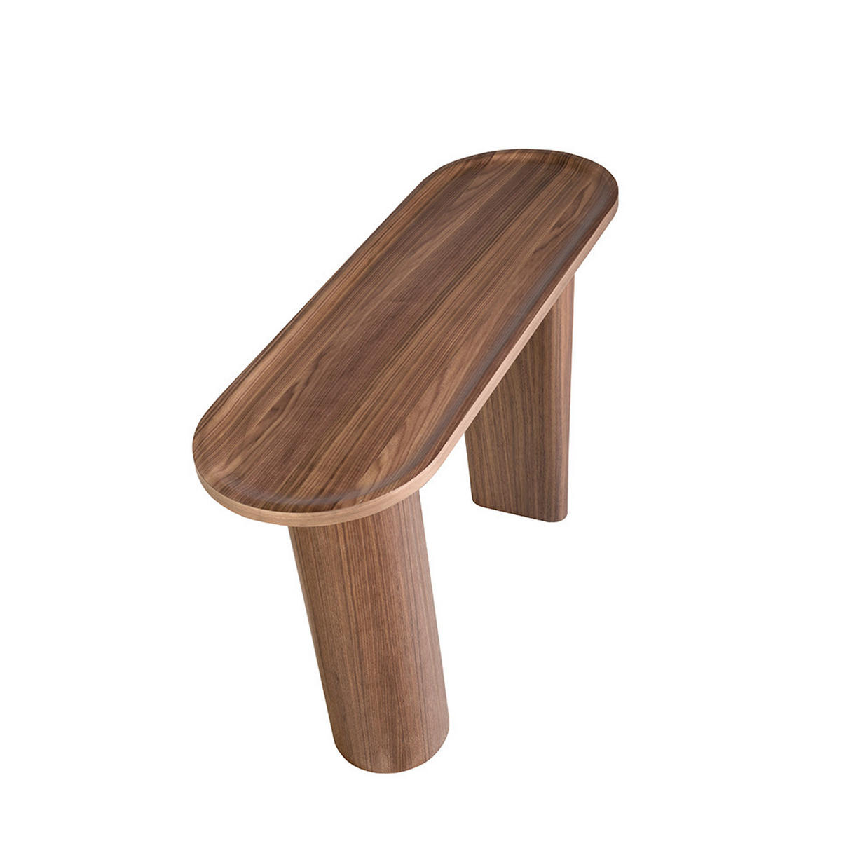 KONSOLENTISCH Walnuss 120/40/76 cm - Walnussfarben, Holz (120/76/40cm) - ANGEL CERDA