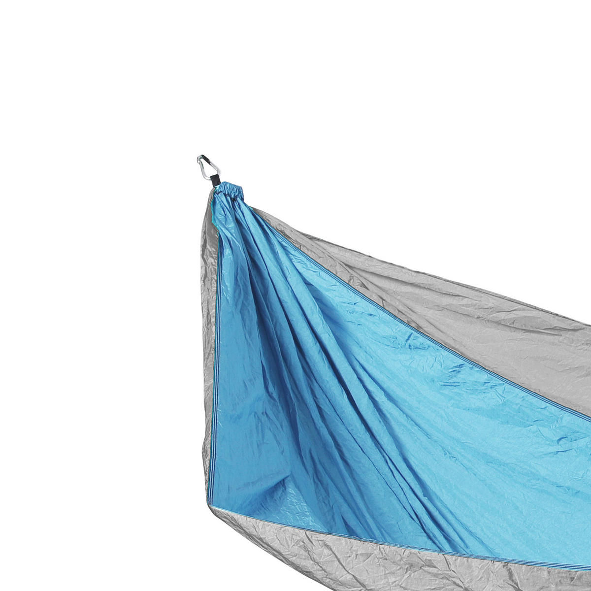 HÄNGEMATTE Camping Hellblau/Hellgrau - Blau, Textil (140/1/270cm) - SVITA