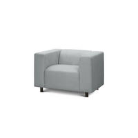 SESSEL July Grau 95 × 80 × 57 cm - Grau, Textil (95/80/57cm)