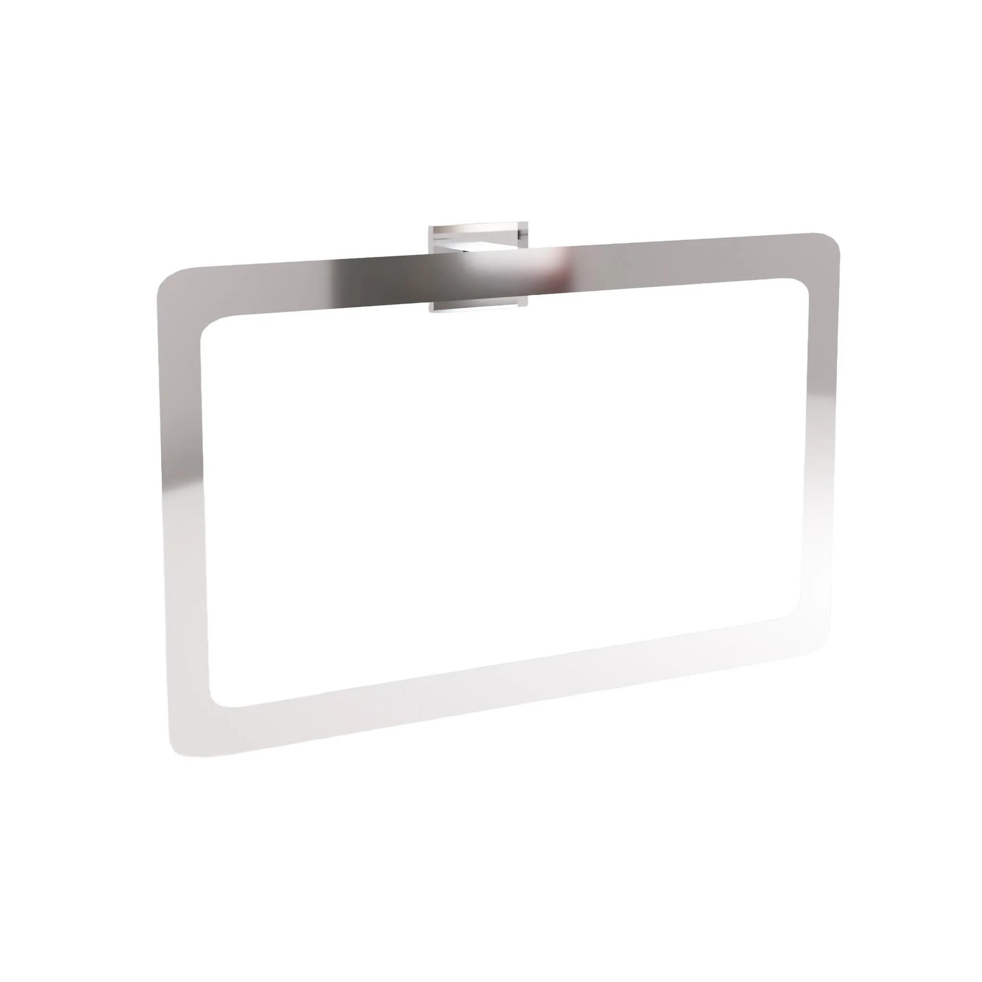 HANDTUCHHALTER Rea Ring 210 Oste Chrome - Chromfarben, Metall (6/13.5/22.5cm) - REA