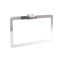 HANDTUCHHALTER Rea Ring 210 Oste Chrome - Chromfarben, Metall (6/13.5/22.5cm) - REA