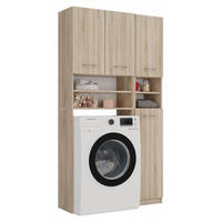 SKRÍŇ NA PRÁČKU Sada kúpeľňových skríň Sonoma 96/180/30 - dub sonoma, kompozitné drevo (96/180/30cm) - RAUMHIRSCH FURNITURE