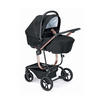 SPORT-KINDERWAGEN Taski inkl. Auto-Babyschale - Schwarz, Kunststoff (1090/530/675cm) - Cam il Mondo del Bambino S.p.A.