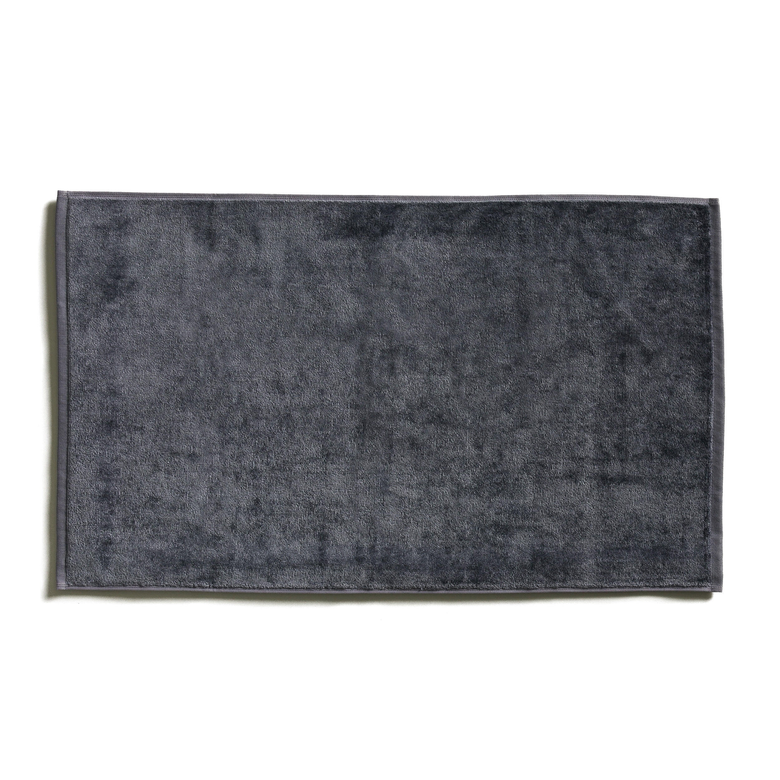 BADEMATTE BAMBOO LUXE - Grau, Textil (50/80cm) - MÖVE