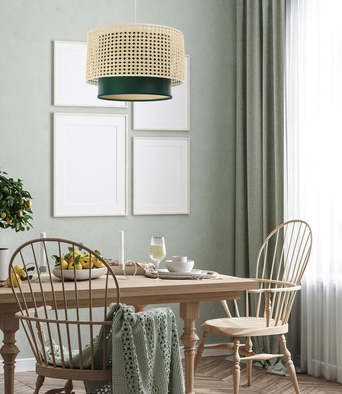 HÄNGELEUCHTE Beige 50/30 cm - Beige, Kunststoff (50/1/30cm) - ONZENO