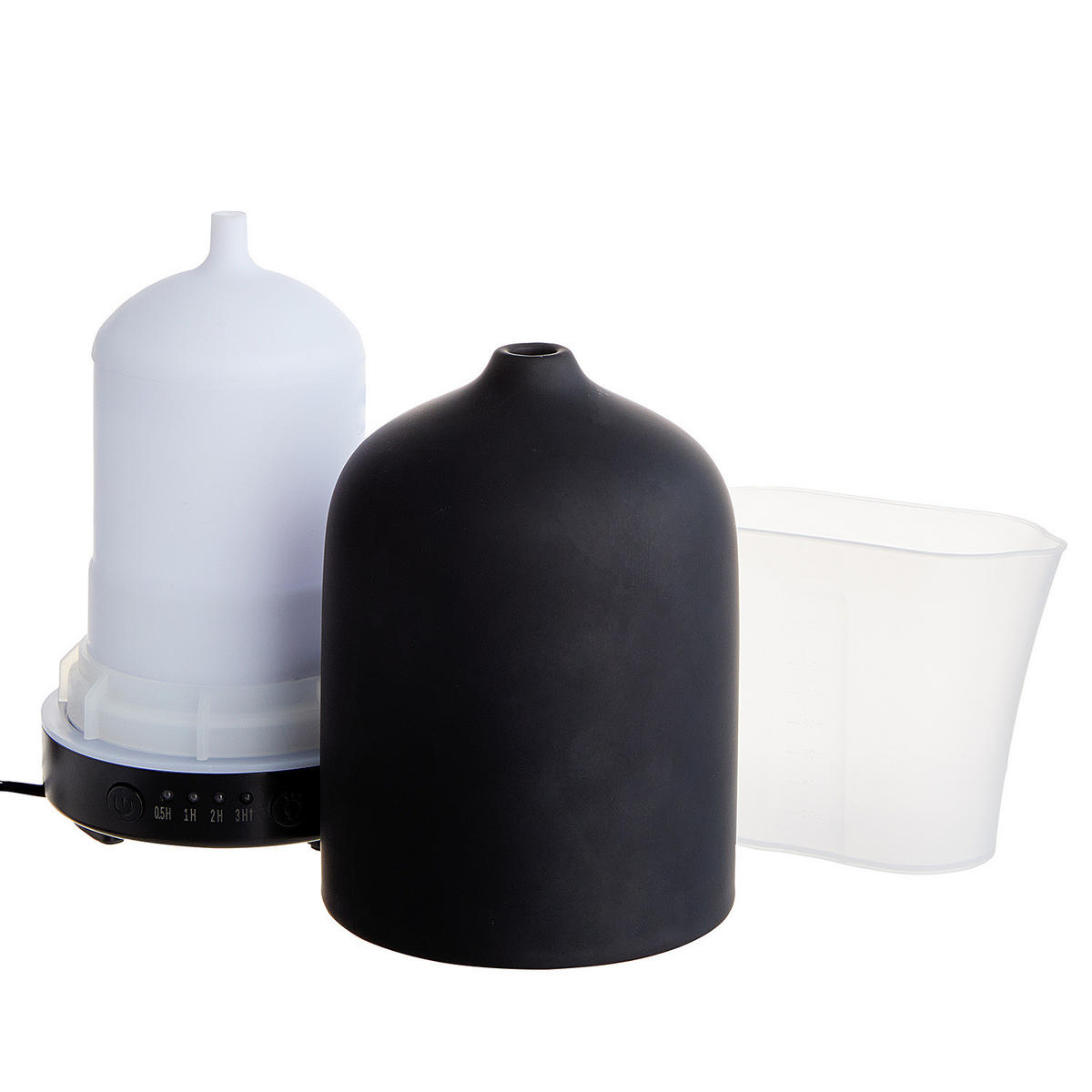 AROMA-DIFFUSER Cloud Nine - Schwarz, Kunststoff (9/16/9cm) - Butlers