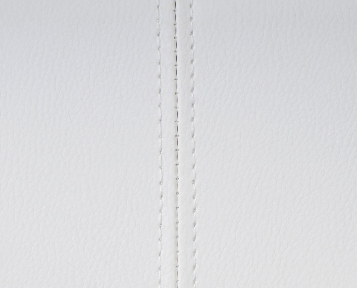 ESSZIMMERSTUHL Weiß, Silber - Silberfarben/Weiß, Textil (58/89/55cm) - MCW