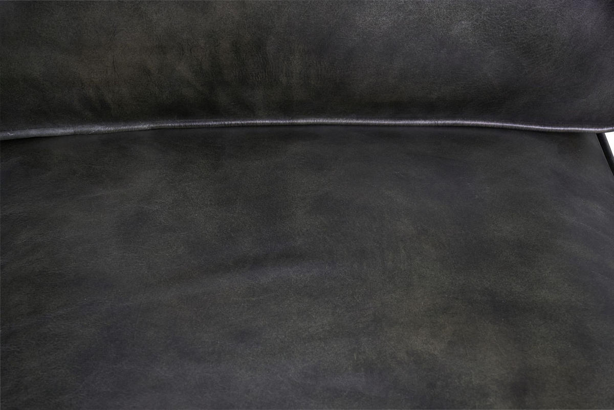 LEDERSESSEL Jano 82x64x86 cm, Leder, Grün - Dunkelgrün, Leder (64/82/86cm) - dasmöbelwerk