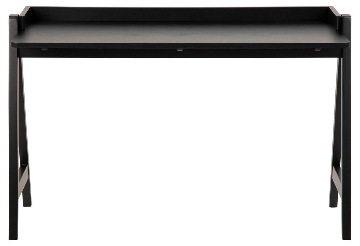 SCHREIBTISCH Schwarz - Schwarz, Holzwerkstoff (52/127/80cm) - ebuy24