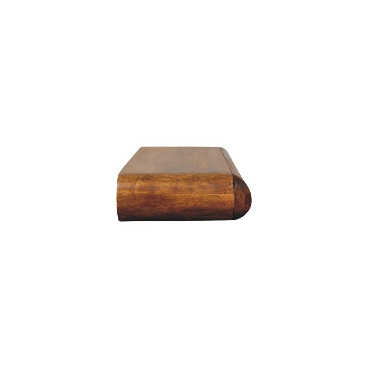 KONSOLENTISCH mit Amber-Eichen-Finish, 2 Schubladen, braun - Braun, Holz (90/12/32cm) - Artisan Furniture