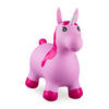 HÜPFTIER Einhorn - Pink, Kunststoff (62/26/52cm) - Relaxdays