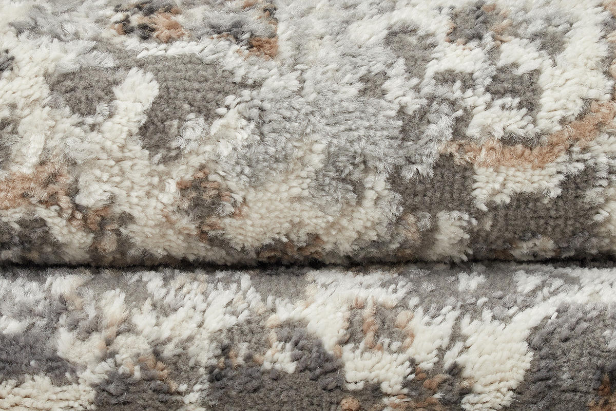 TEPPICH VALLEY Hellgrau 160/220 cm - Hellgrau, Textil (160/220cm) - Tapiso