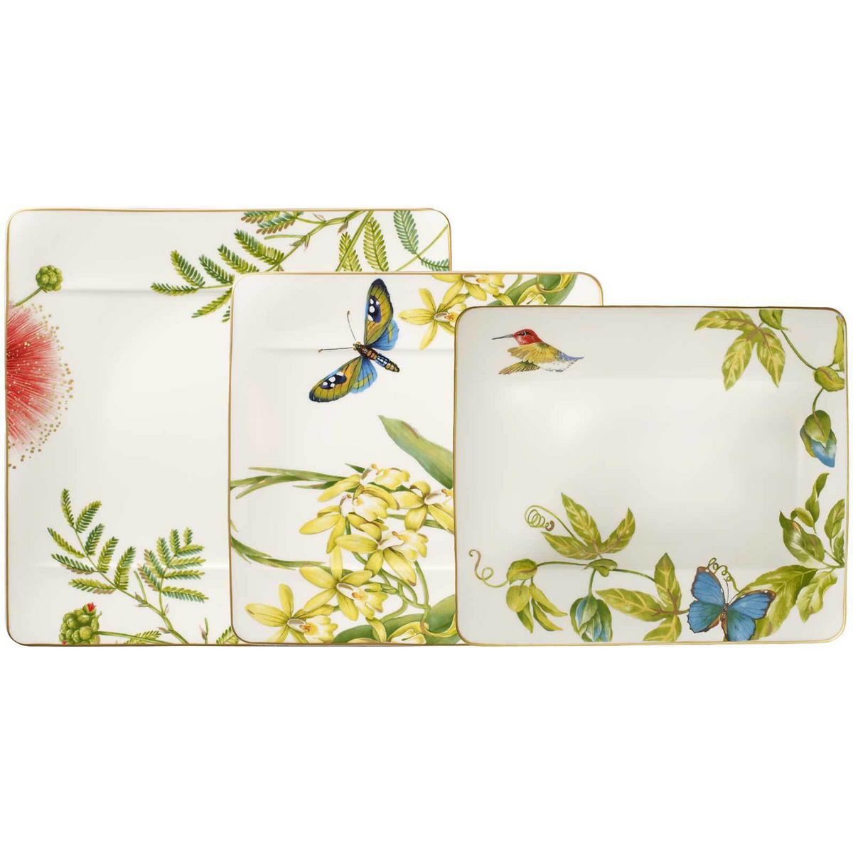 TAFELSERVICE Amazonia bunt 18er Set - Multicolor, Keramik (1/1/1cm) - Villeroy & Boch