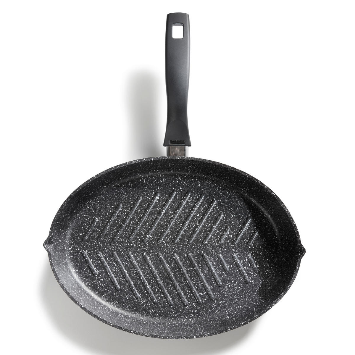 XXL FISCH- UND SCHNITZELPFANNE - Grau, Metall (42.8/24/5cm) - Stoneline