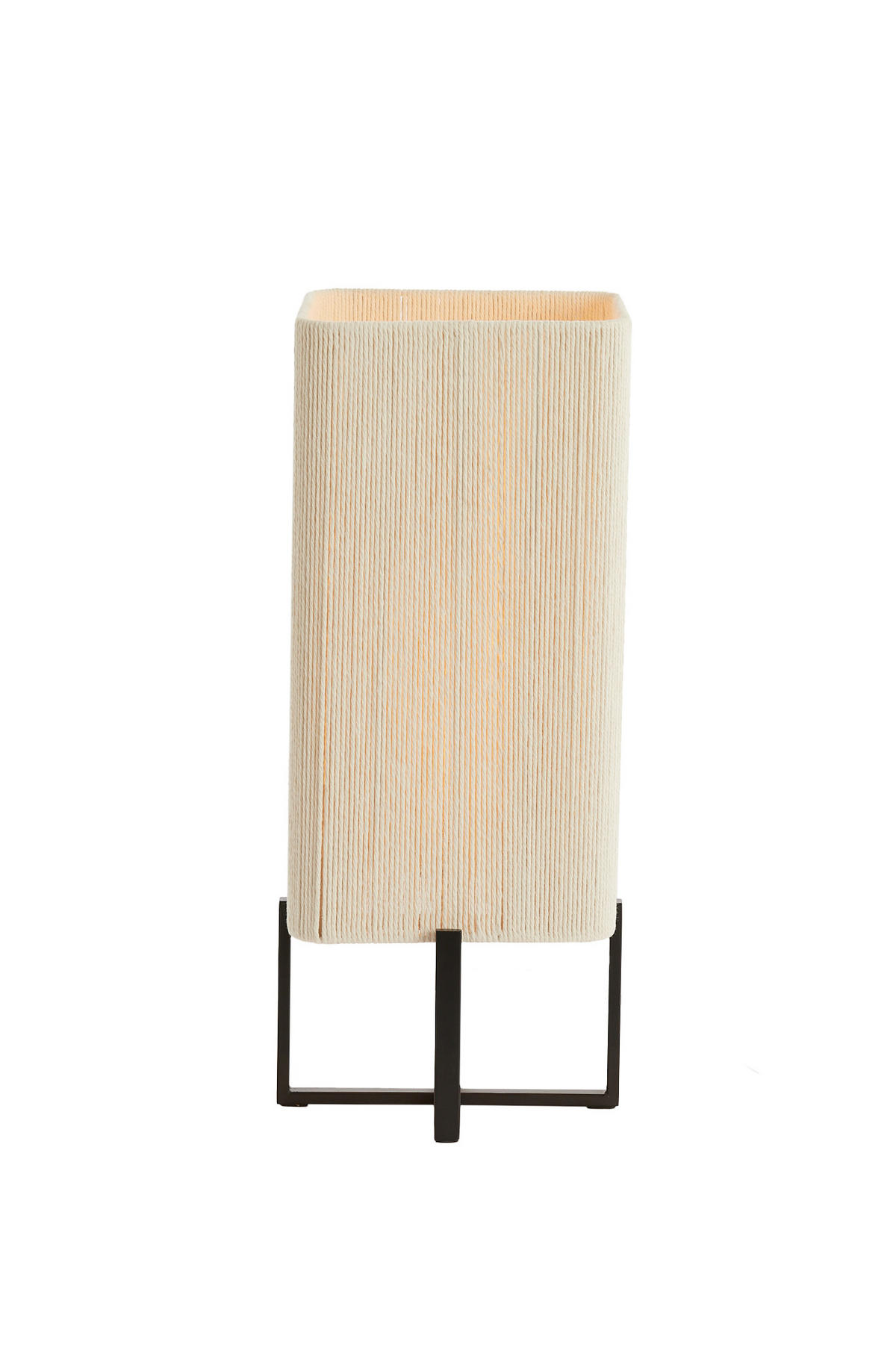 TISCHLEUCHTE Wyn Schwarz 21,5/21,5/50,5 cm - Schwarz, Metall (21.5/21.5/50.5cm) - Light & Living