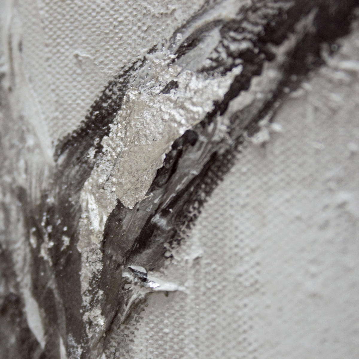 GEMÄLDE Lebensbaum auf Keilrahmen 140x70 cm - Silberfarben, Holz (140/70cm) - YS-art gallery