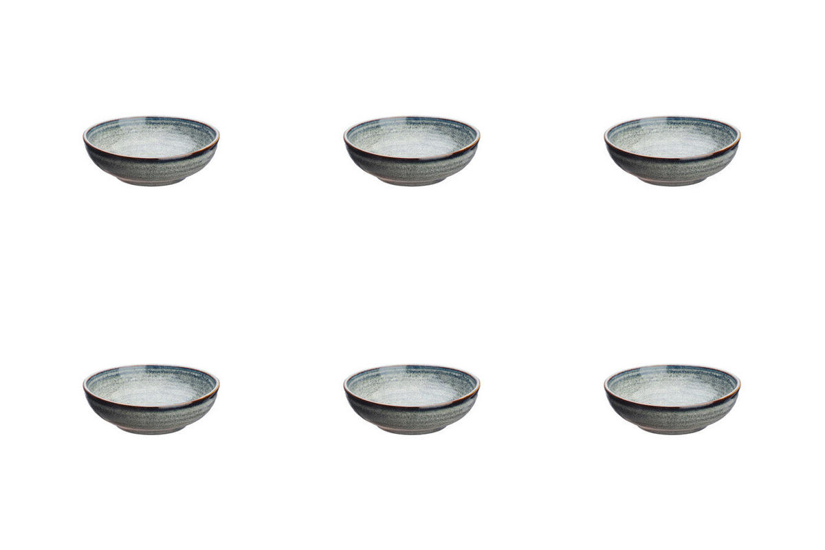 SCHÄLCHEN Zen Ø10cm - 6er-Set - Naturfarben - Grau, Keramik (10cm) - Björn