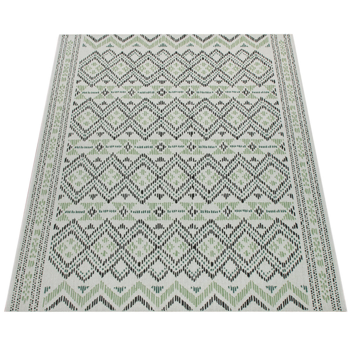 OUTDOORTEPPICH 200/290 cm Ostende 543 - Grün, Textil (200/290cm) - Paco Home