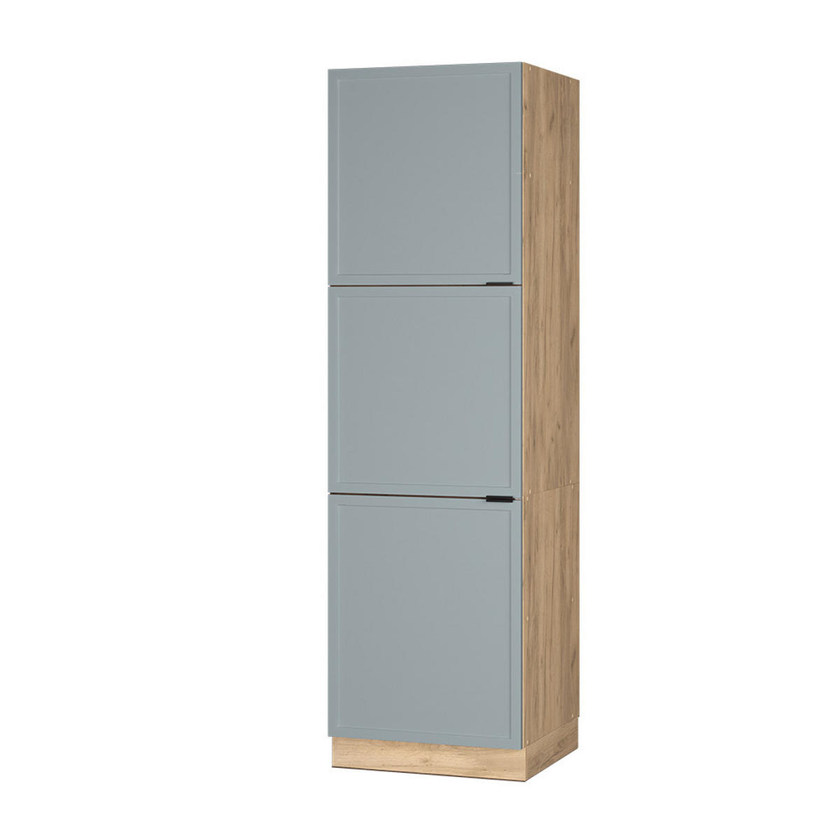 Honigeiche/Hellblau, Holzwerkstoff (60/206.8/58cm) - Vicco