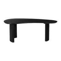 COUCHTISCH - 120 cm x 70 cm - Holz, Platte - Schwarz - TAMENIA - Schwarz, Holz (70/120/45cm) - Vente-Unique