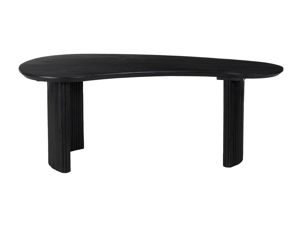 COUCHTTISCH nicht ausziehbar - 120 cmcm x 70 cmcm - Holz, Platte - Schwarz - TAMENIA - Schwarz, Holz (70/120/45cm) - Vente-Unique