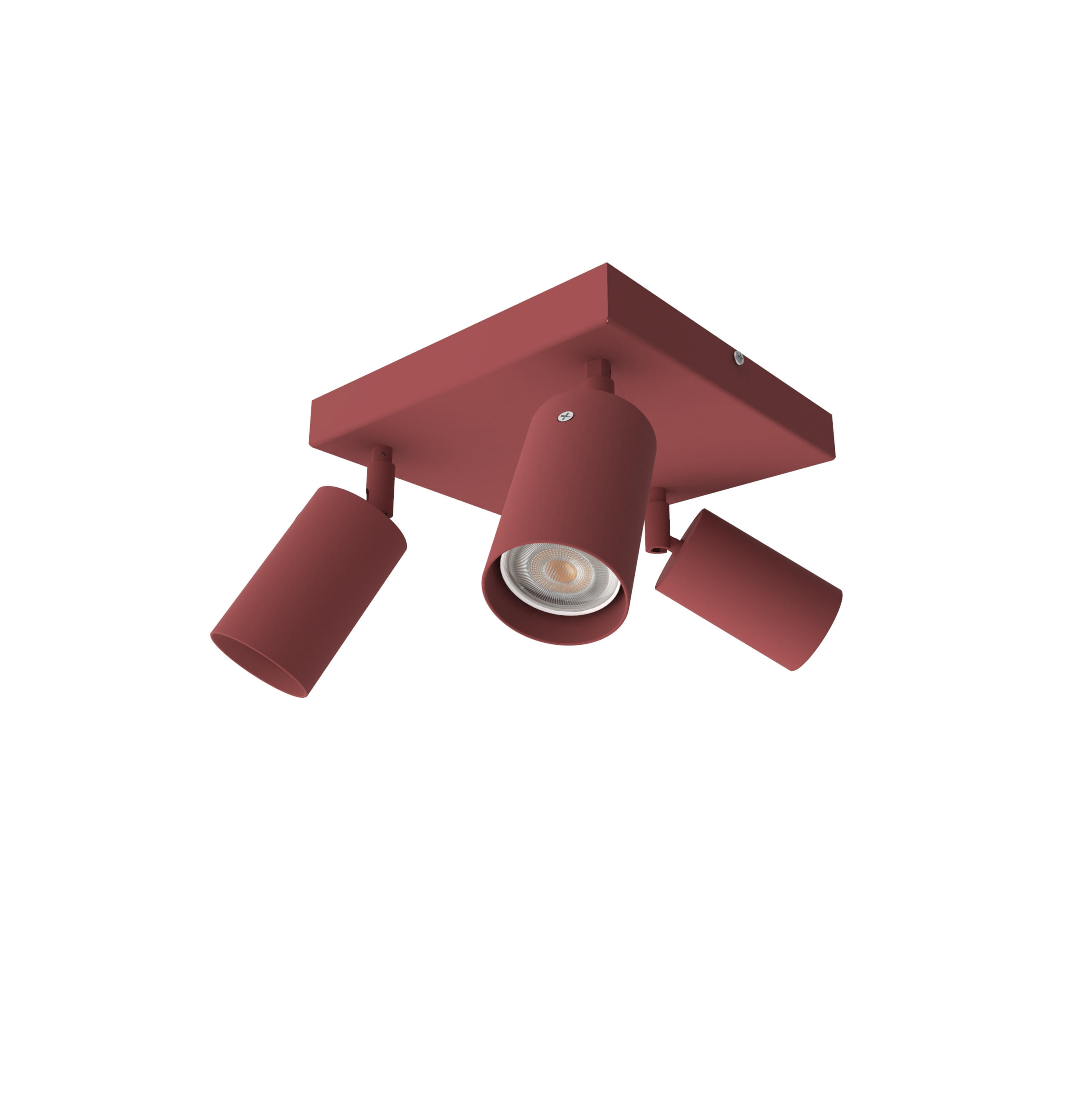 STRAHLER - Rot, Metall (30/30/15cm) - Lumicom