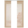 VORHANG 2ER SET HxB 245x60 cm Sand - Sandfarben, Textil (60/245cm) - Gardinenbox