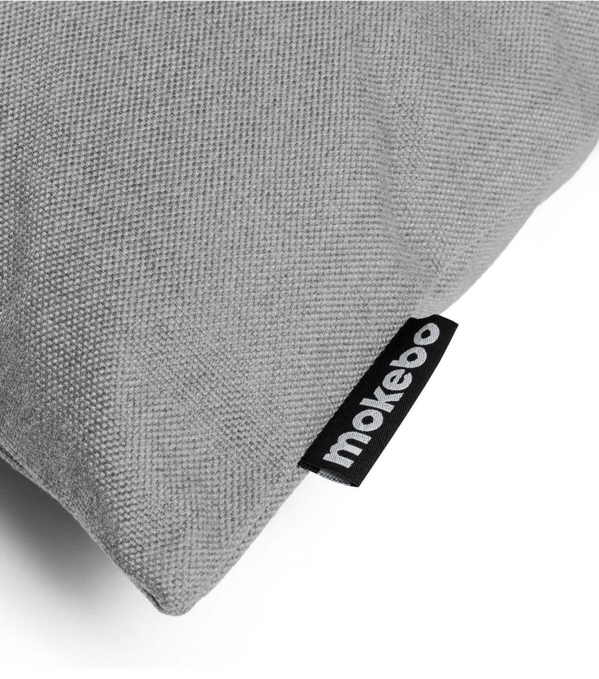 OUTDOOR KISSEN Der Daydream 2er-Set - Dunkelgrau, Textil (60/8cm) - Mokebo