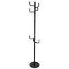 GARDEROBENSTÄNDER - Schwarz, Stein/Metall (30/176/30cm) - Relaxdays