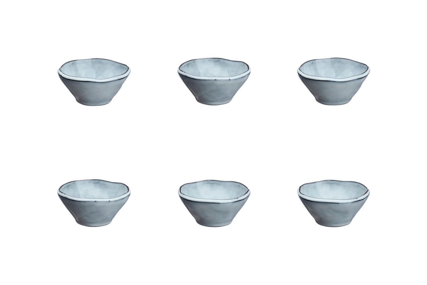 SCHALEN Cloud Ø10cm - 6er-Set - Sturmgrau - Grau, Keramik (10cm) - Björn