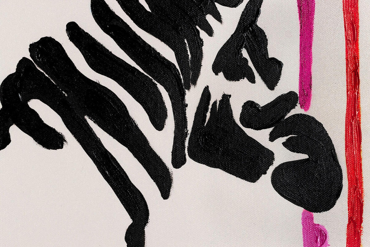 ACRYLBILD HANDGEMALT 100/75 cm - Multicolor, Holz/Textil (100/75cm) - KUNSTLOFT