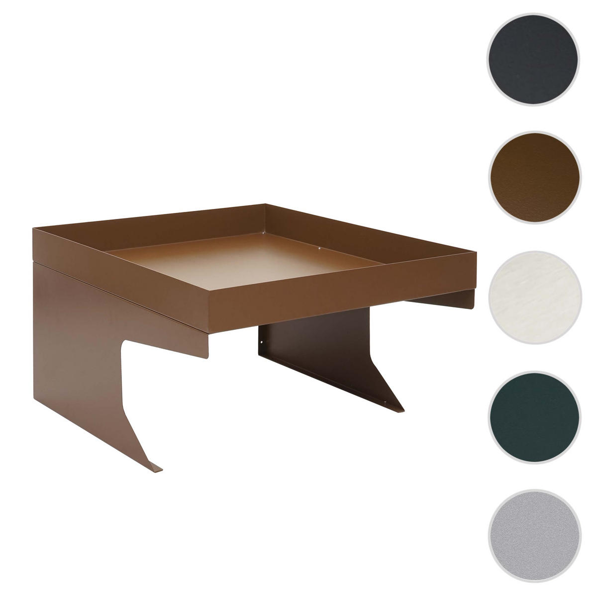 MÄHROBOTER-GARAGE Braun - Braun, Metall (60/37/70cm) - MCW