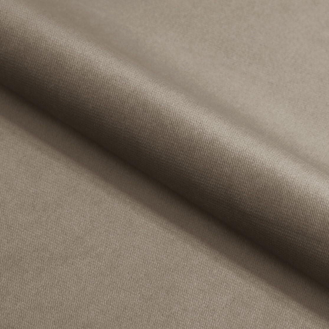 ECKSOFA DIVO 224x103 cm, Schlaffunktion, Dunkle Creme, Links - Cappuccino, Holz/Textil (144/224cm) - DomoHome