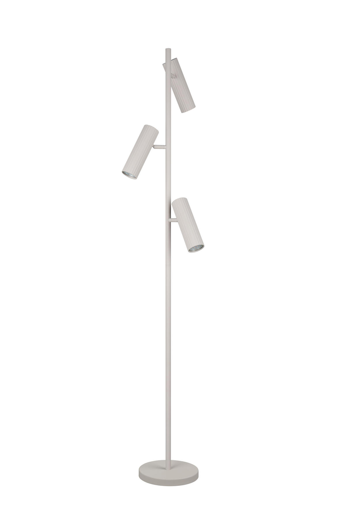 STEHLAMPE SOKA - Grau - 37/37/150 cm - Grau, Metall (37/37/150cm) - Trio Leuchten