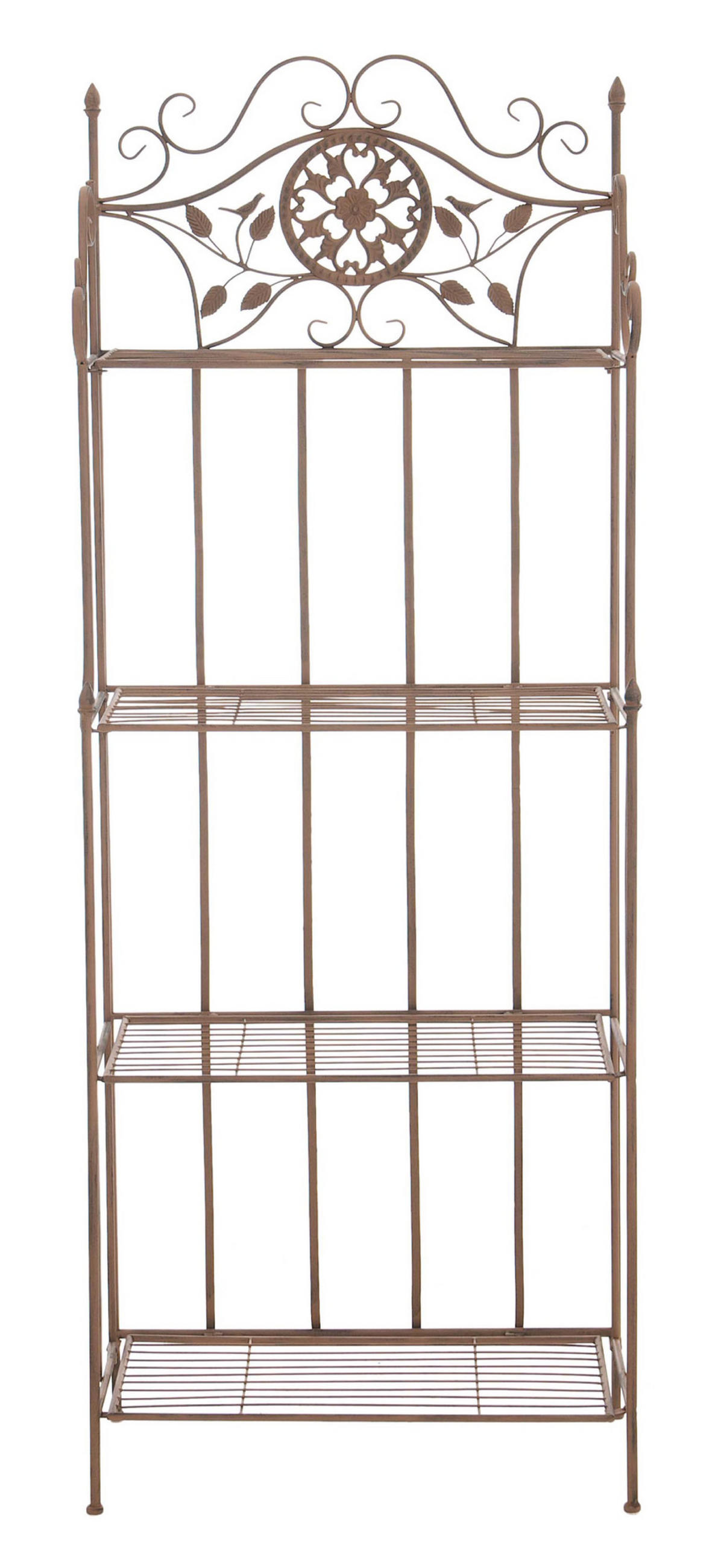 STANDREGAL Florenz antik braun - Braun, Metall (66/175/32cm) - TPFGarden
