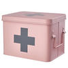 MEDIKAMENTENBOX Medic - Rosa, Metall (22/16/16cm) - Butlers