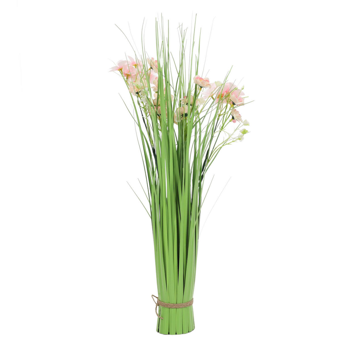 KUNSTPFLANZE mit Gras 7/7/60 cm - Grün, Kunststoff (60cm) - Home Styling Collection