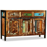 SIDEBOARD Altholz Massiv 120/35/76 Cm - Braun, Holz (35/76/120cm) - vidaXL