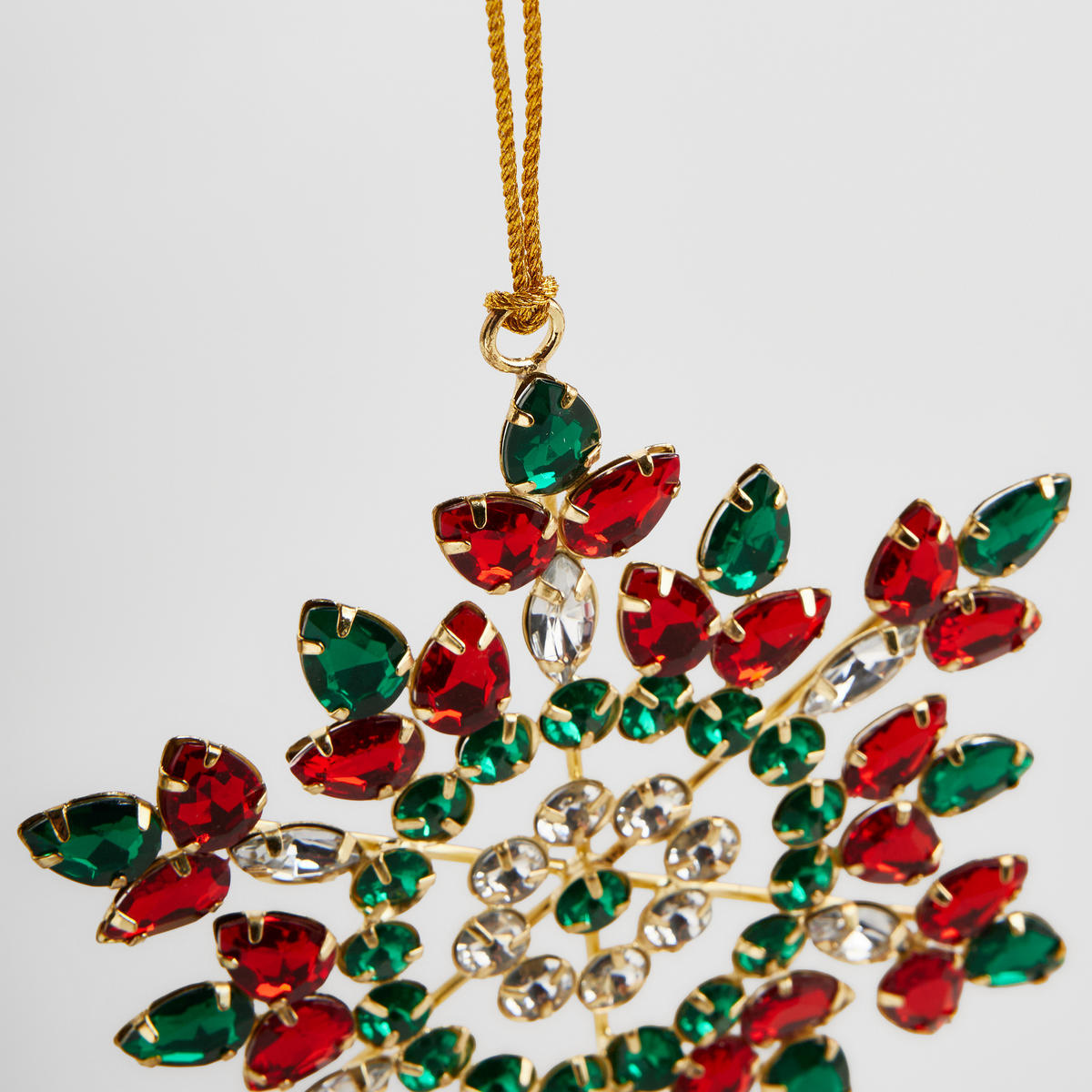 WANDDEKORATION Trigem, mehrfarbig, 14 x 14 cm, Dekorative Weihnachtsdeko - Multicolor, Kunststoff (14/14/1cm) - home&you