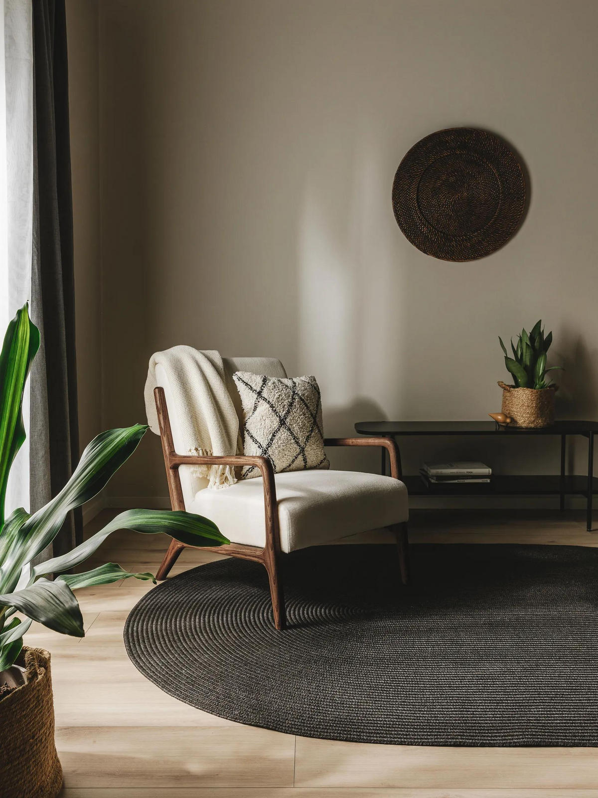 OUTDOORTEPPICH Nandi Schwarz 120x170 cm - Schwarz, Kunststoff/Textil (120/170cm) - benuta Nest