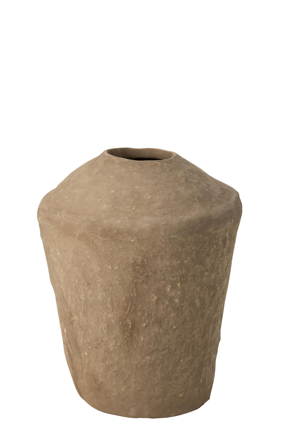 VASE CHAD - Papier - Braun - 58 cm hoch - Braun, Papier (58cm) - J-Line