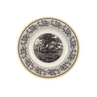FRÜHSTÜCKSTELLER Audun Ferme weiß-grau-gelb ø 21,6 cm - Gelb/Weiß, Keramik (21.6cm) - Villeroy & Boch